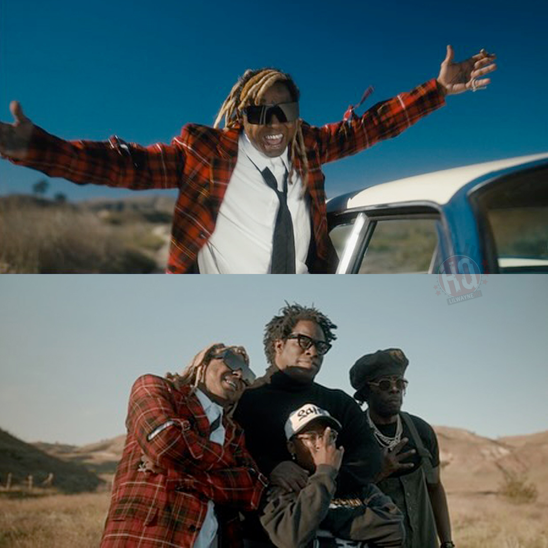 On Set Of Jeymes Samuel, Lil Wayne, Buju Banton & Shabba Ranks Hallelujah Heaven Video Shoot