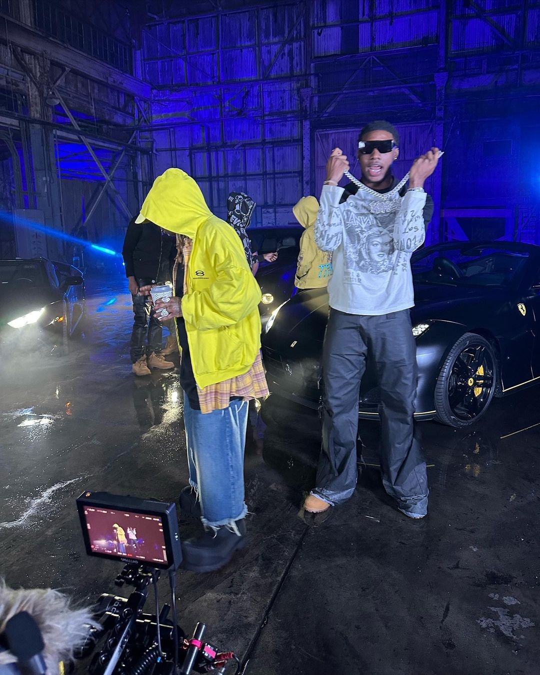 Behind The Scenes Of Rob49 & Lil Wayne Wassam Baby Video Shoot