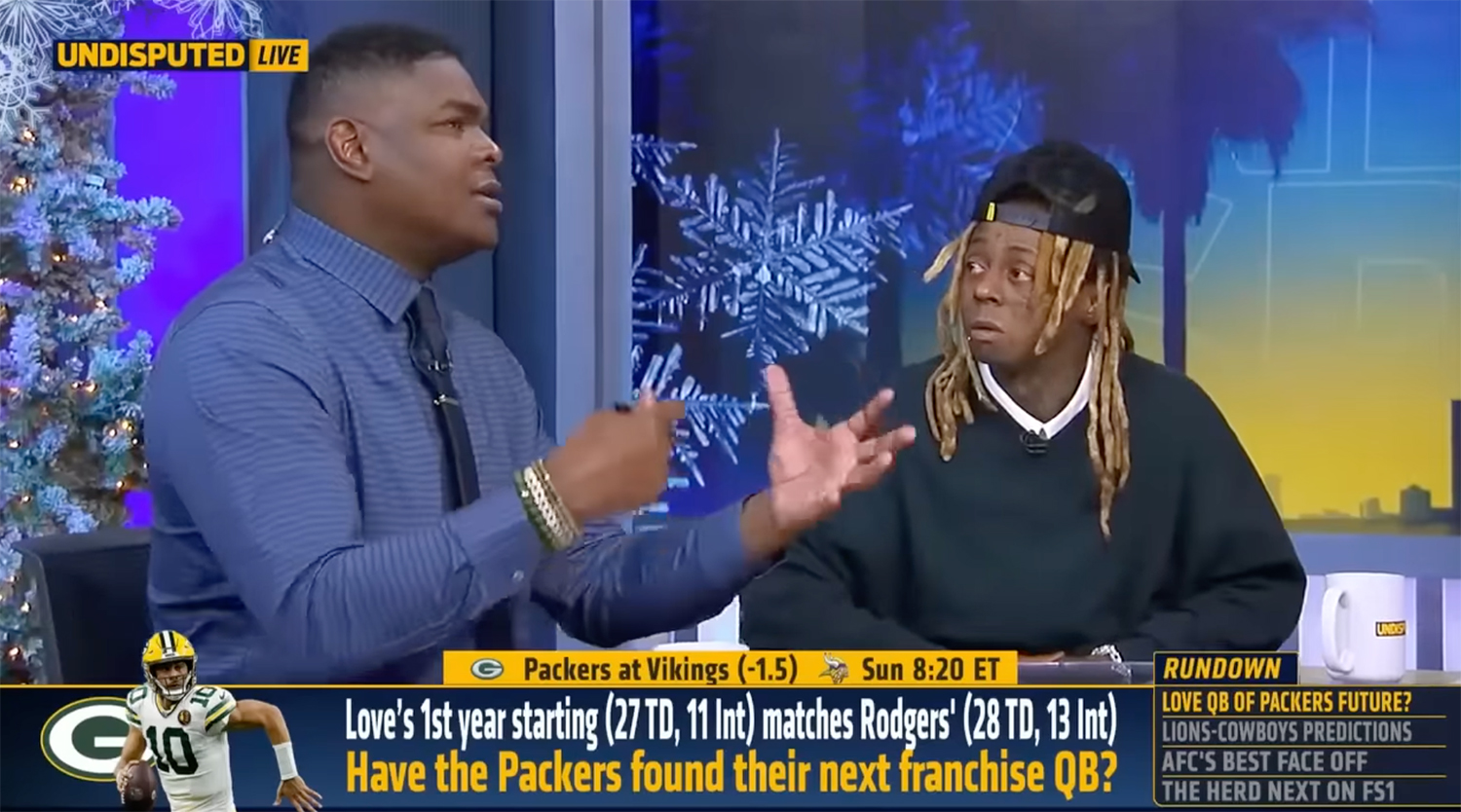 Lil Wayne Discusses Cowboys vs Lions, Jordan Love, Packers & More