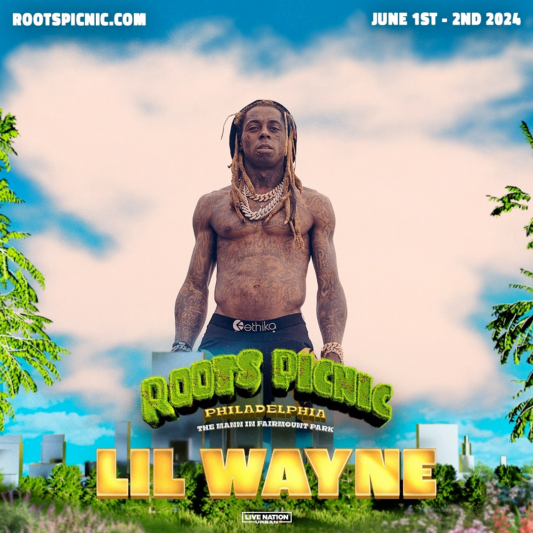 Lil Wayne To Headline Roots Picnic 2024 In Philadelphia