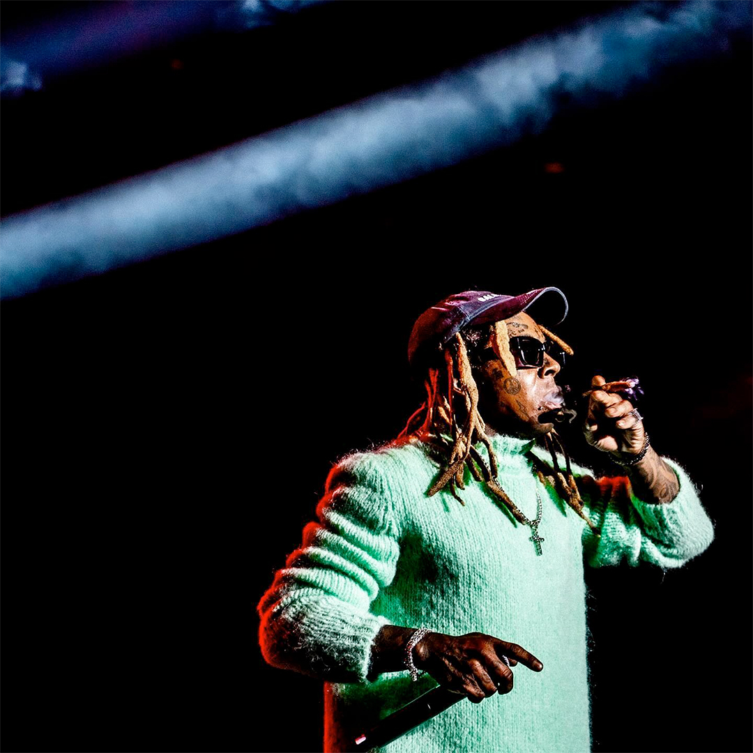 Lil Wayne Performs Live At Hot 93.7 FM Winter Jam In Bridgeport