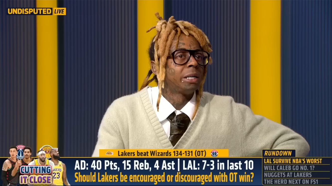 Lil Wayne Explains What Happened At The Lakers vs Wizards NBA Game