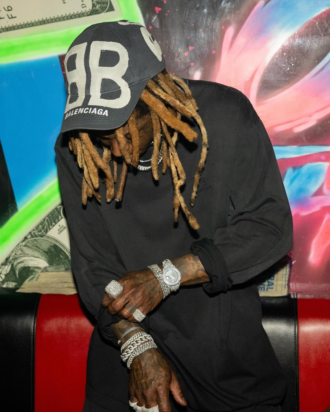 Lil Wayne Makes It Rain At Booby Trap On The River In Miami