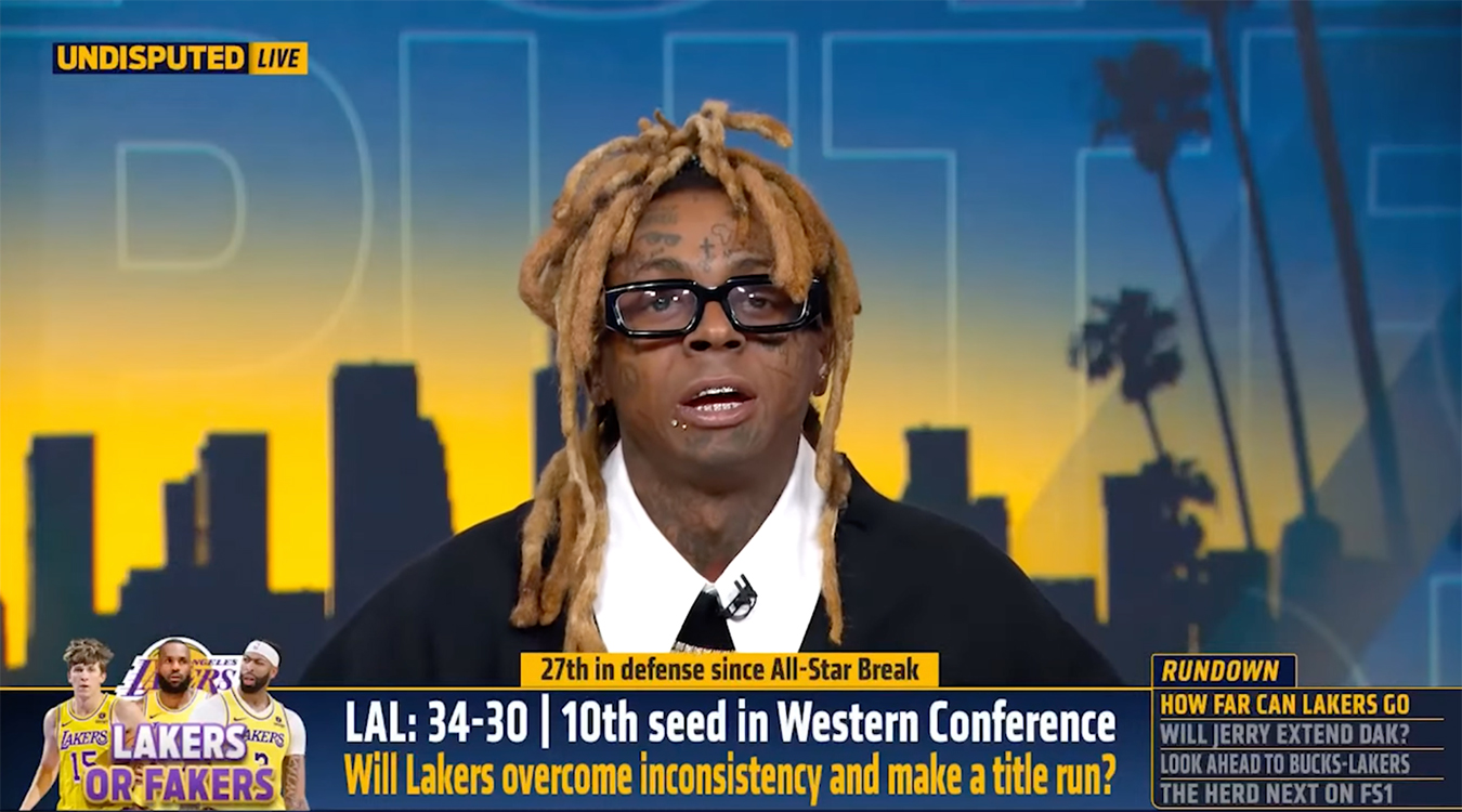 Lil Wayne Talks Los Angeles Lakers Loss To The Sacramento Kings