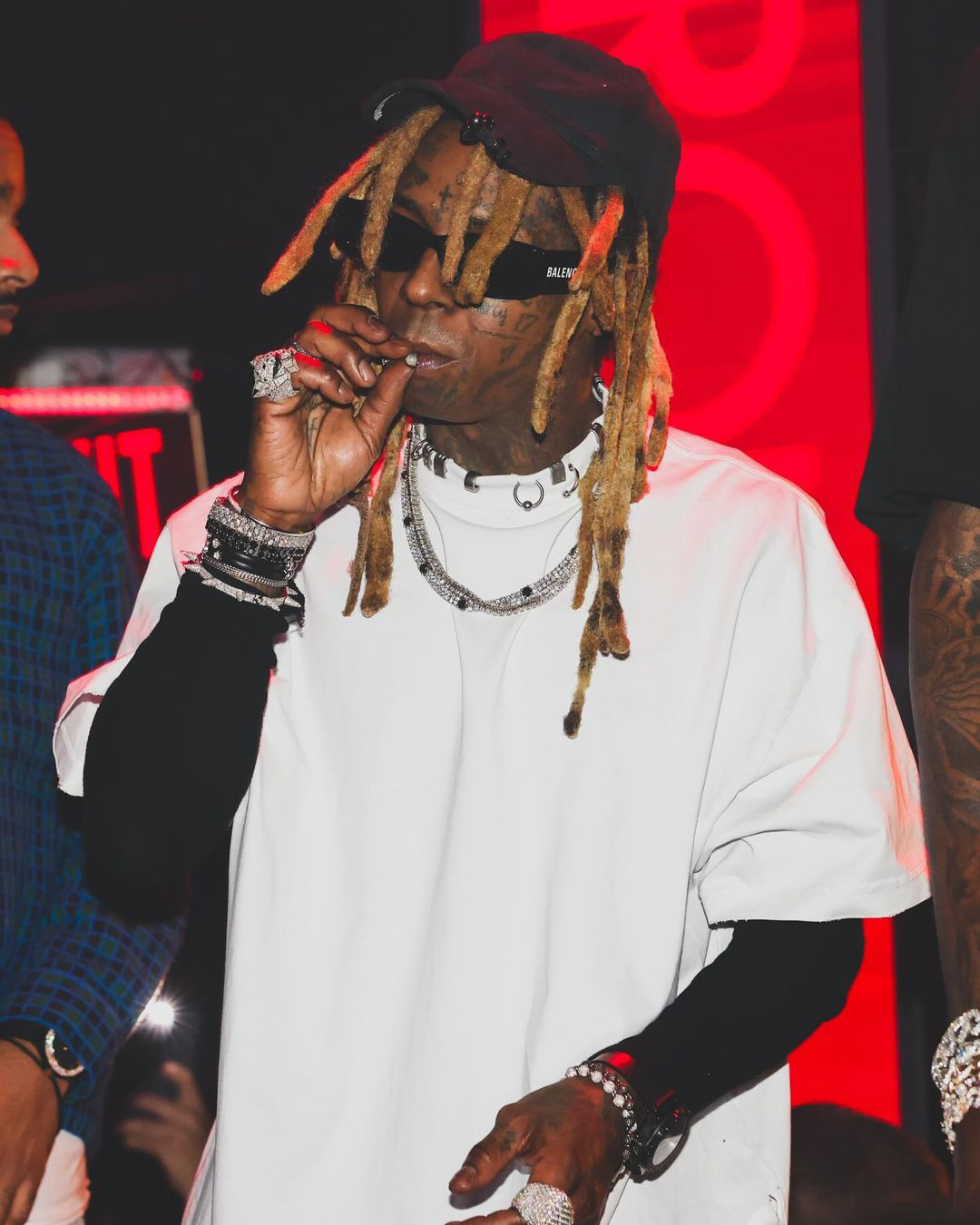 Lil Wayne & 2 Chainz Attend LIV On Sundays Party In Miami