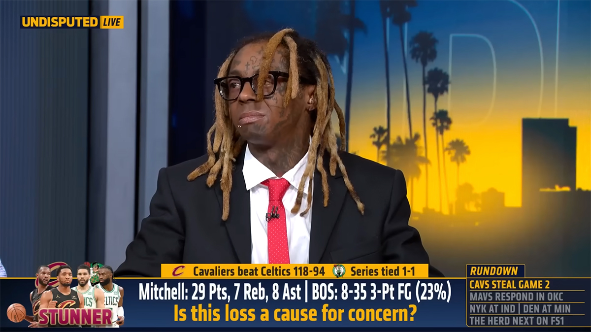 Lil Wayne Discusses Celtics vs Cavaliers & Thunder vs Mavericks