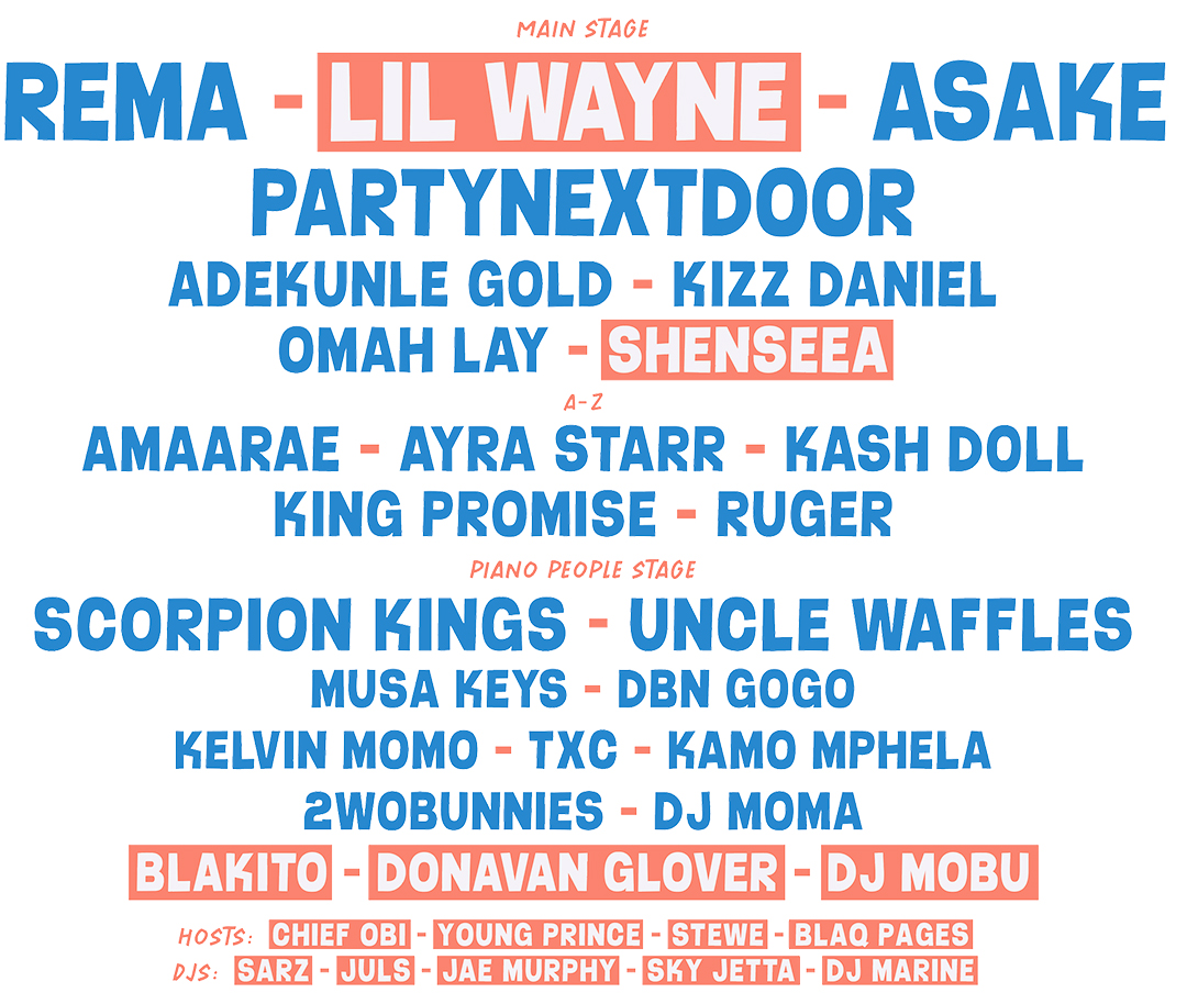 Lil Wayne To Headline 2024 Afro Nation Detroit Music Festival