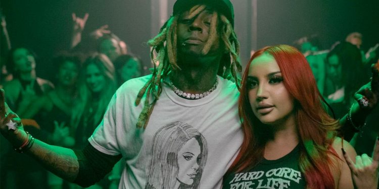 Lucifena & Lil Wayne Spotted Filming A Music Video In Los Angeles