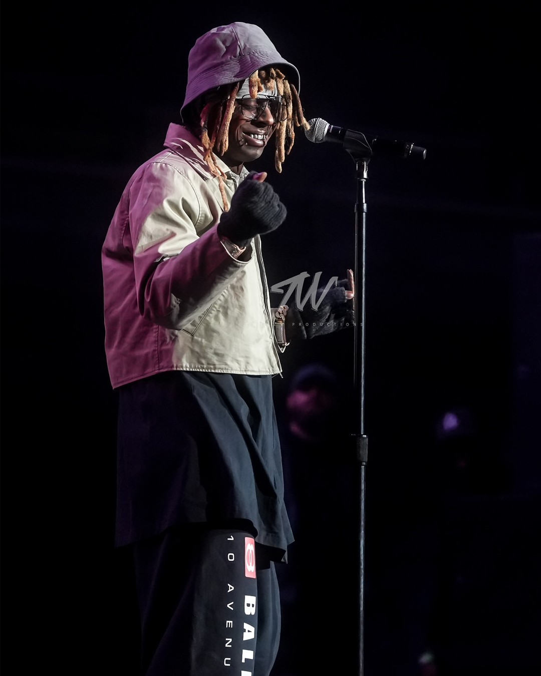 Lil Wayne Performs Live In Indianapolis With Quavo & Anella