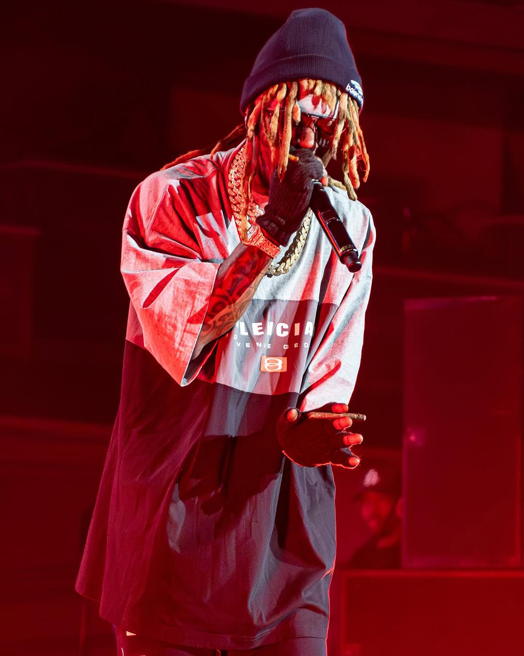 Lil Wayne Puts On A Live Concert In Indiana On His Mini Tour