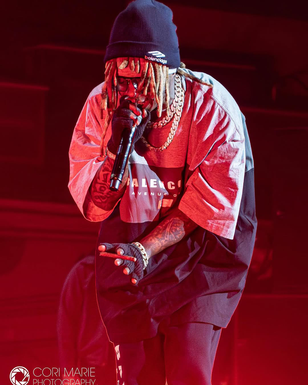 Lil Wayne Puts On A Live Concert In Indiana On His Mini Tour