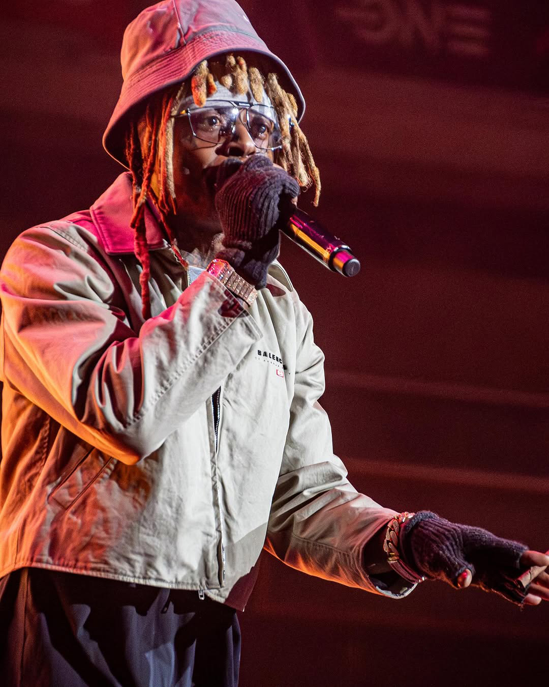 Lil Wayne Puts On A Live Concert In Indiana On His Mini Tour