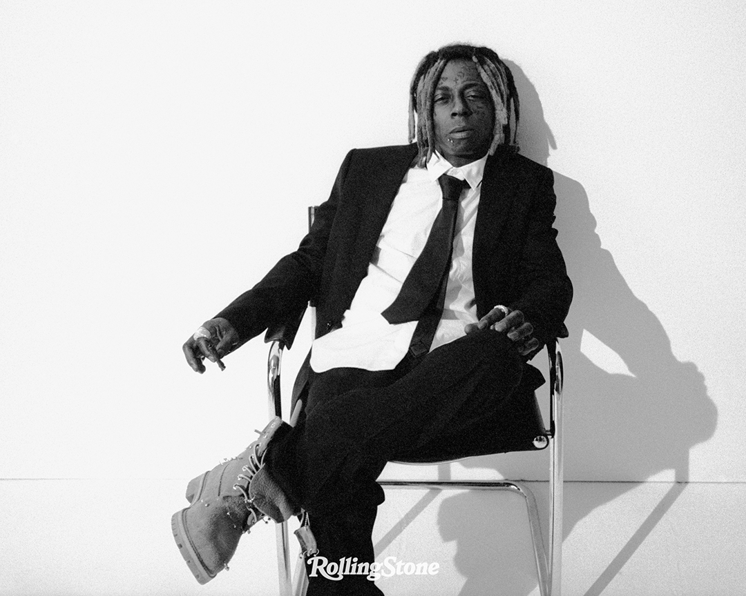 Lil Wayne Rolling Stone Magazine May 2025 Photo Shoot