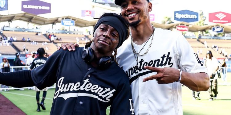 Lil Wayne Hits Double At Juneteenth Celebrity Softball Game