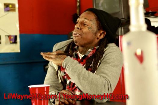 Lil Wayne Photos From The Blood Niggaz Video Shoot