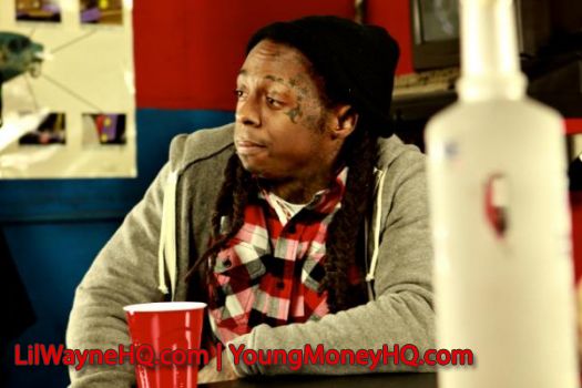 Lil Wayne Photos From The Blood Niggaz Video Shoot