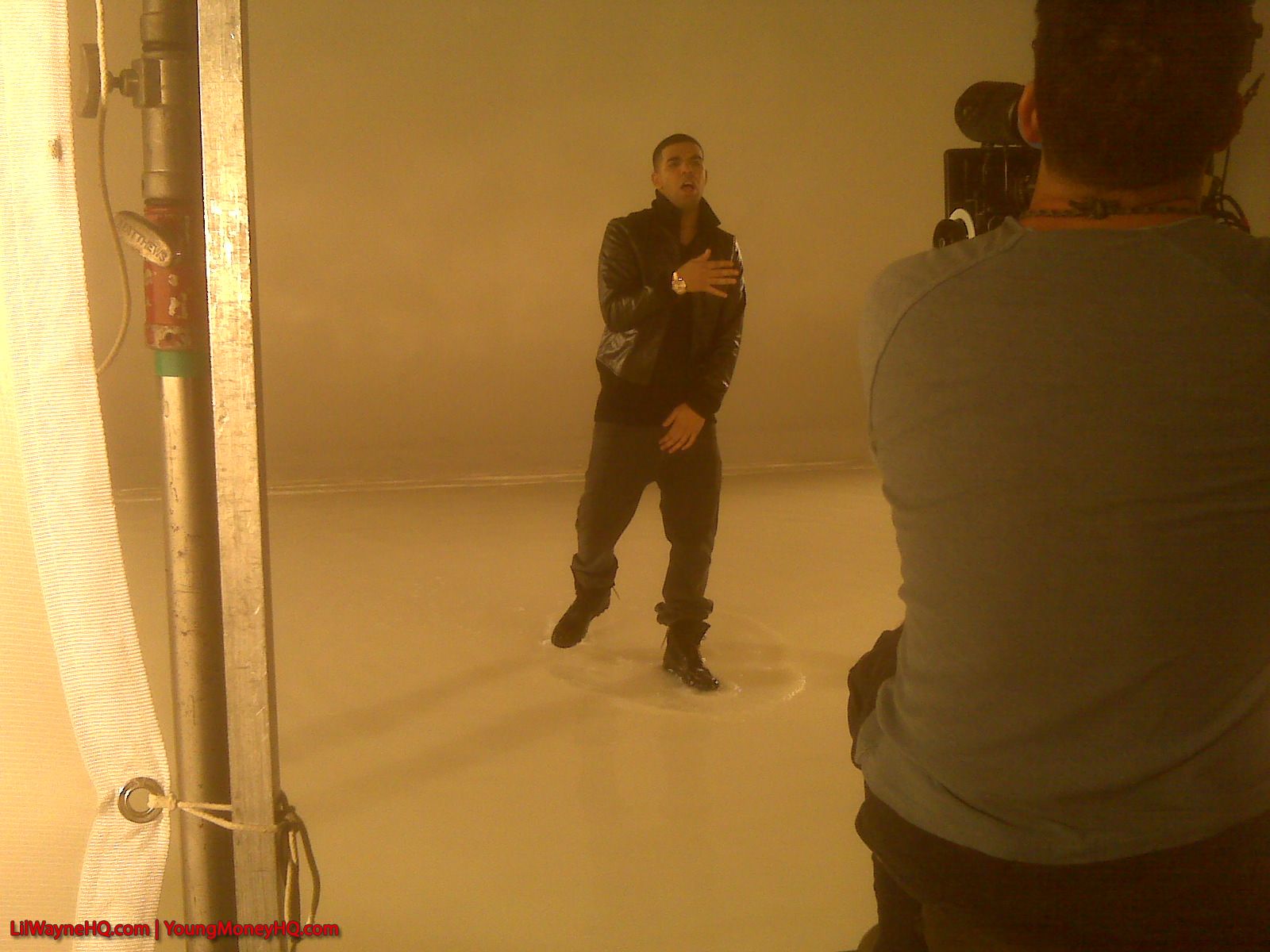 Lil Wayne & Drake Forever Video Shoot