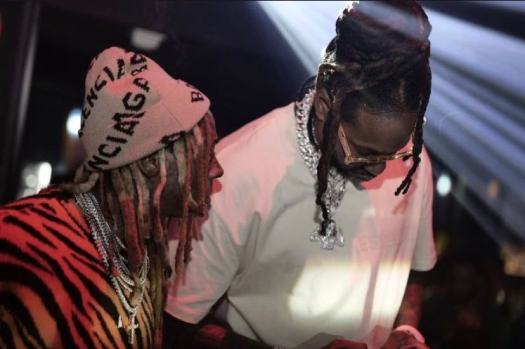 2 Chainz & Lil Wayne Spotted Filming Something For ColleGrove 2