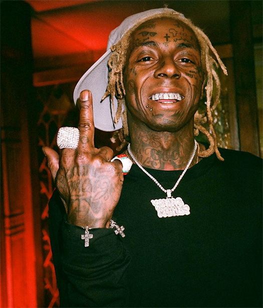 Alex Midler Gifts Lil Wayne With A Package Of Illegal Civilization Clothing