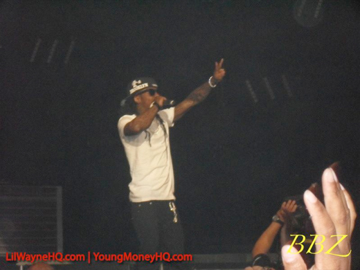 Lil Wayne America's Most Wanted Tour Pictures