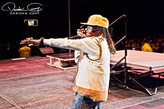 Pictures Of Lil Wayne & Young Money Performing In Atlanta