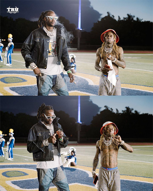 Behind The Scenes Of 2 Chainz & Lil Wayne Money Maker Video