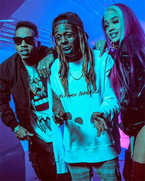 Behind The Scenes Of Kid Ink, Lil Wayne & Saweetie YUSO