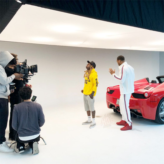 Behind The Scenes Of Lil Wayne & Preme Hot Boy Video Shoot