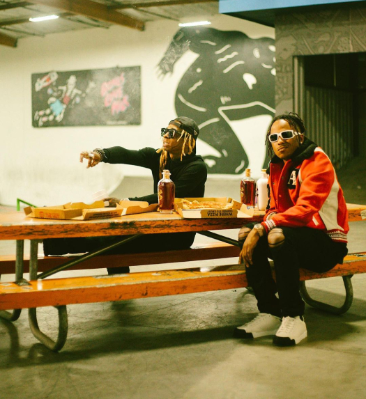 On Set Of Lil Wayne & Rich The Kid Trust Fund Video Shoot