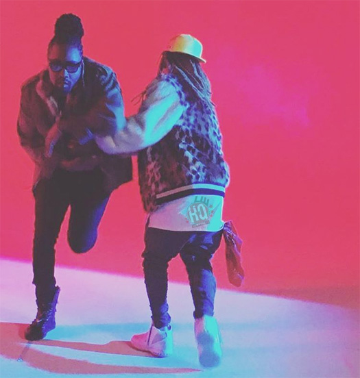 Behind The Scenes Of Wale & Lil Wayne Running Back Video