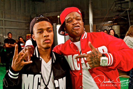 Pictures On Set Of Bow Wow & Lil Waynes Sweat Video Shoot