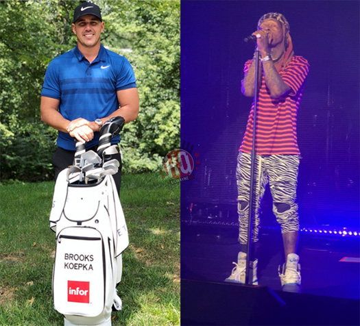 Professional Golfer Brooks Koepka Recalls The First Time He Met Lil Wayne