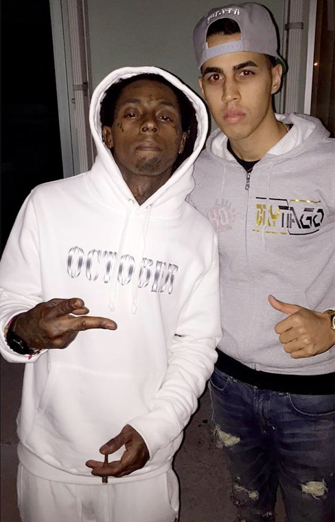 Brytiago Has A Studio Session With Lil Wayne At The Hit Factory In Miami