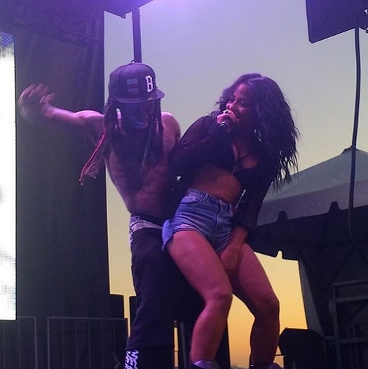 Christina Milian & Lil Wayne Debut Their Do It Collaboration At Billboard Hot 100 Festival
