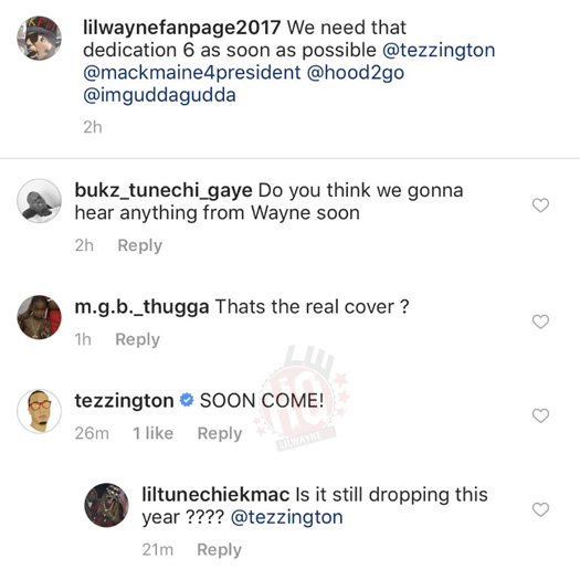 Cortez Bryant Gives A Little Update On Lil Wayne Dedication 6 Mixtape