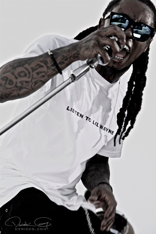 Pictures Of Lil Wayne On The Set For His Da Da Da Music Video