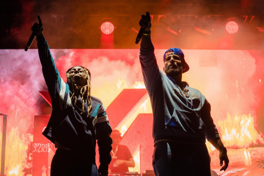 DJ Drama Brings Out Lil Wayne At J Cole Dreamville Festival In Raleigh