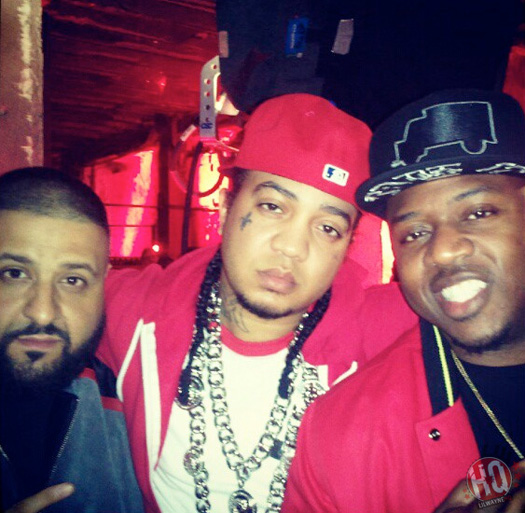 On Set Of DJ Khaled, Lil Wayne, Future, T.I. & Ace Hoods Models & Bottles Video Shoot