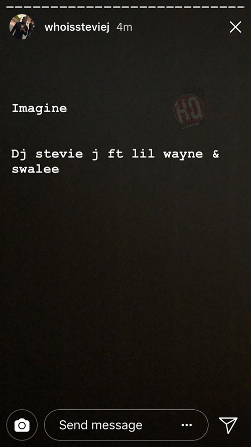 DJ Stevie J Announces Imagine Single Featuring Lil Wayne & Swae Lee