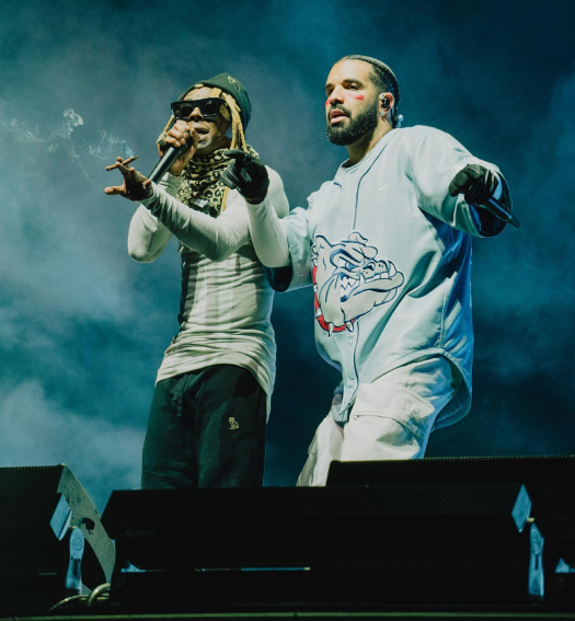 Drake Brings Out Lil Wayne During 2023 Dreamville Fest