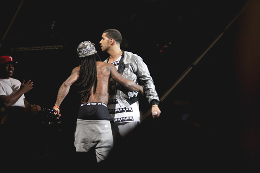 Drake Brings Out Lil Wayne At 2013 OVO Festival