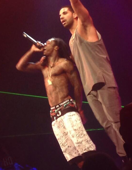 Drake Brings Out Lil Wayne During His Would You Like A Tour Stop In Miami Florida