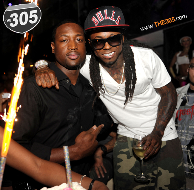 Dwayne and Lil Wayne