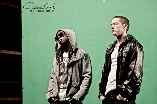 Eminem & Lil Wayne No Love Goes Quintuple Platinum