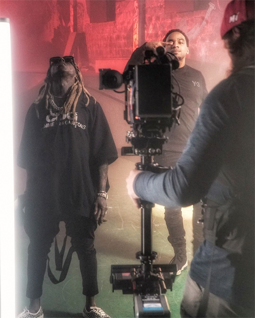 Euro & Lil Wayne Shoot A Music Video For Upcoming Crazy Single