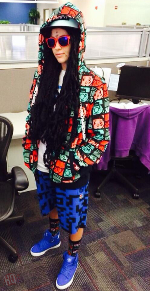 Fans Dress Up As Lil Wayne For Halloween