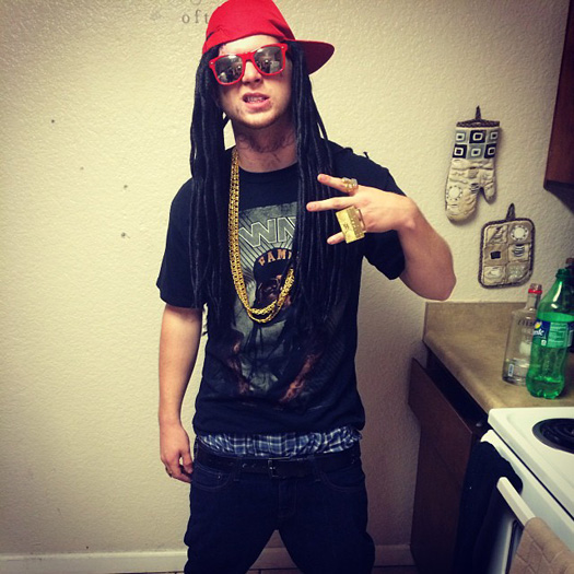 Fans Dress Up As Lil Wayne For Halloween