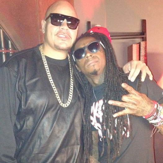 On Set Of Fat Joe, Lil Wayne & French Montana Yellow Tape Video Shoot