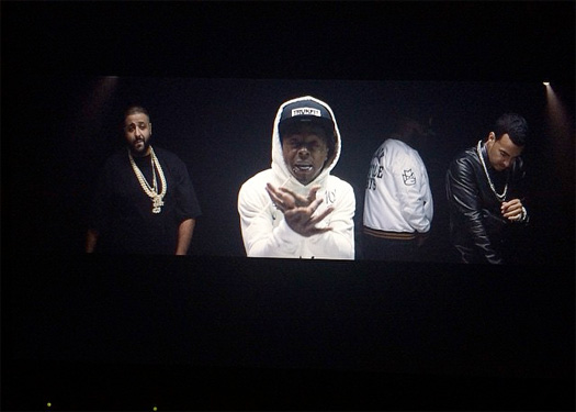 French Montana, Lil Wayne & Rick Ross Shoot A Music Video For Gucci Mane