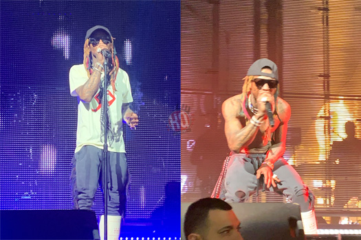 Front Row Footage Of Lil Wayne Performing Live At The House Of Blues In Houston